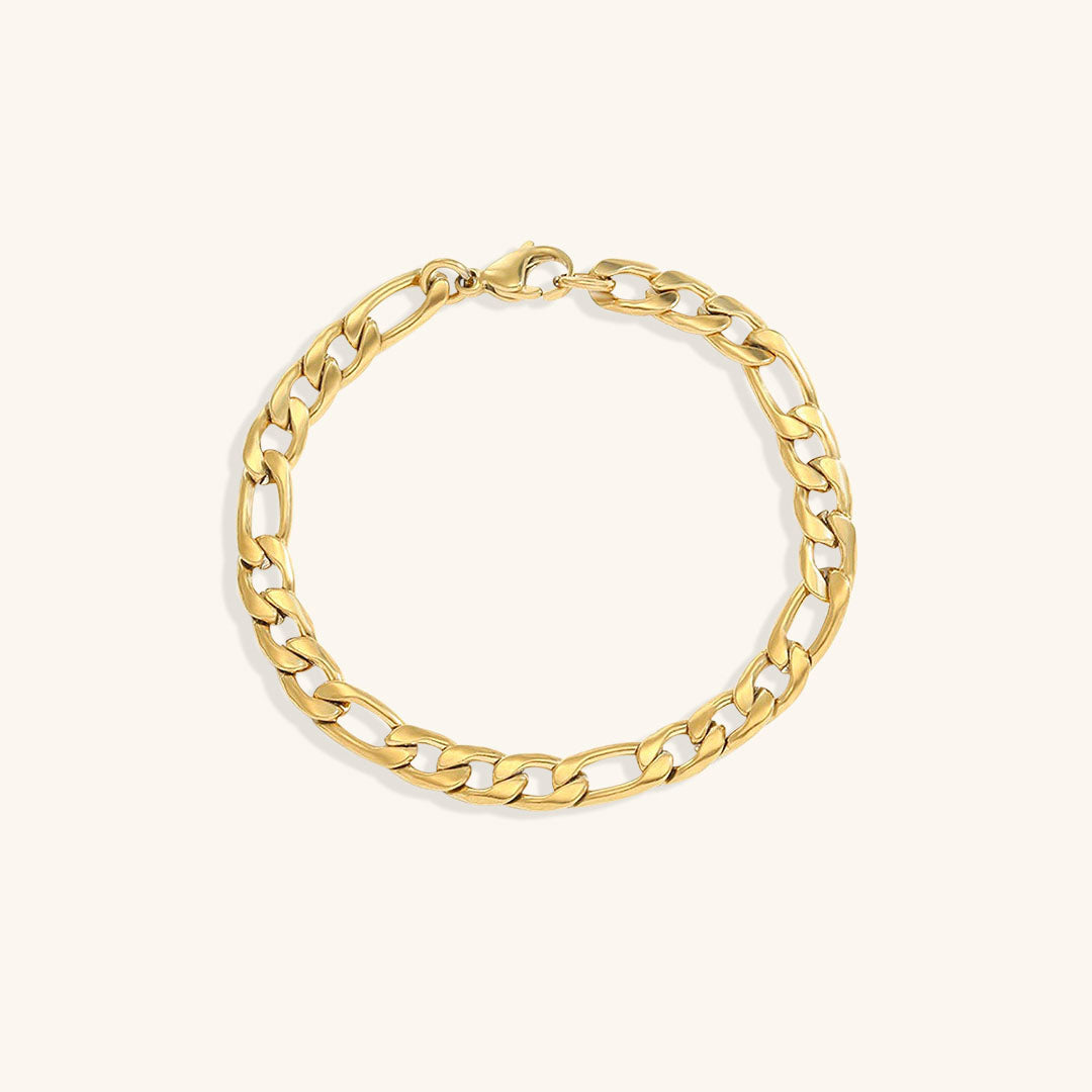 Saturn Gold Chain Bracelet