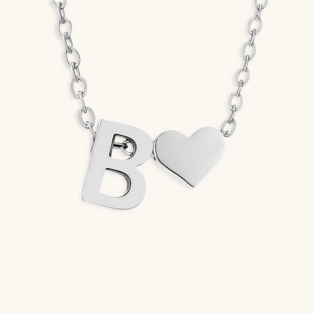 Ria Initial Letter Gold Necklace