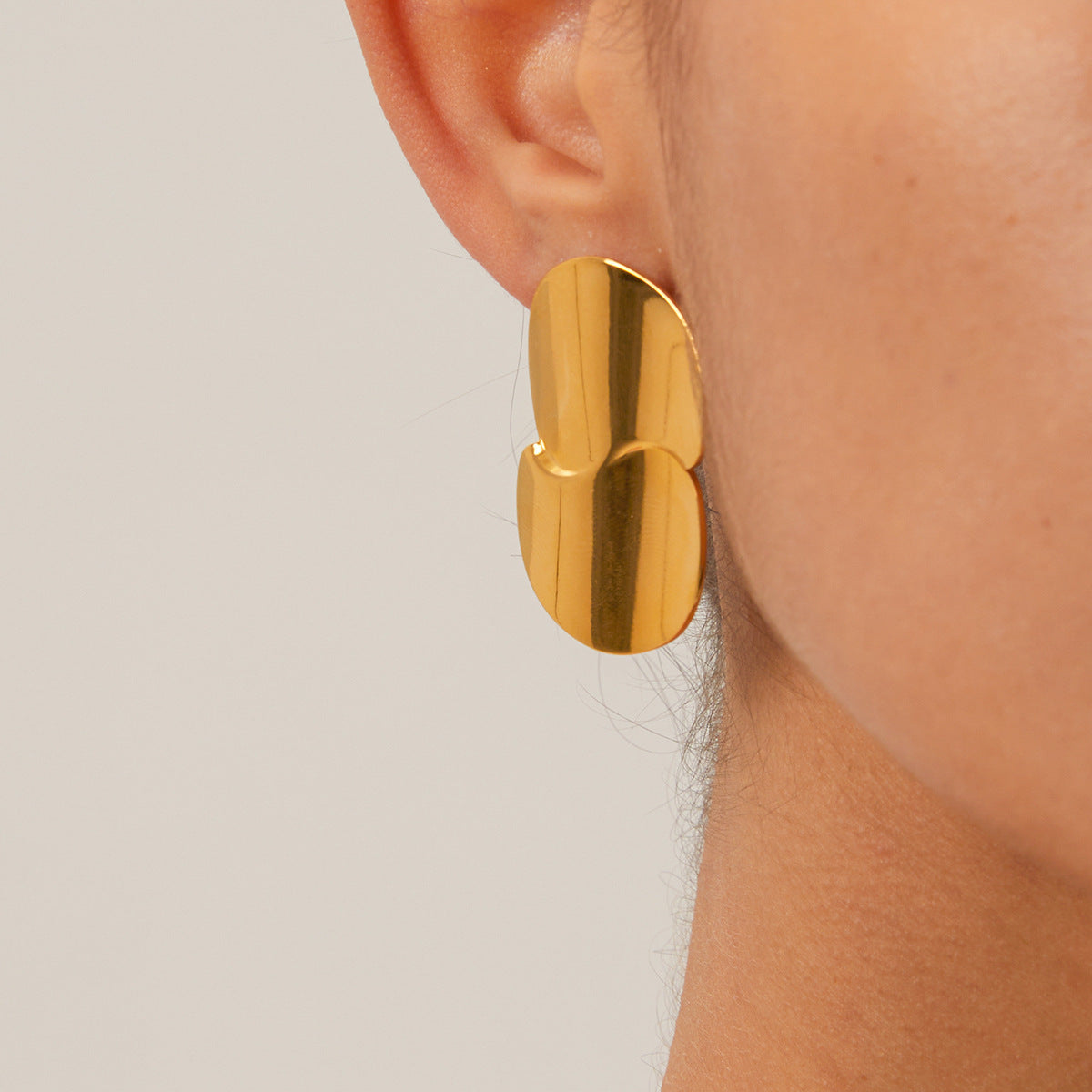 Mireille Gold Earrings